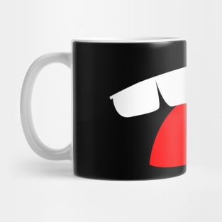 Funny tongue - Mouth - Face Design Mug